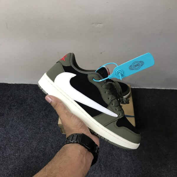 Travis Scott x Air Jordan 1 Low "Black Olive"