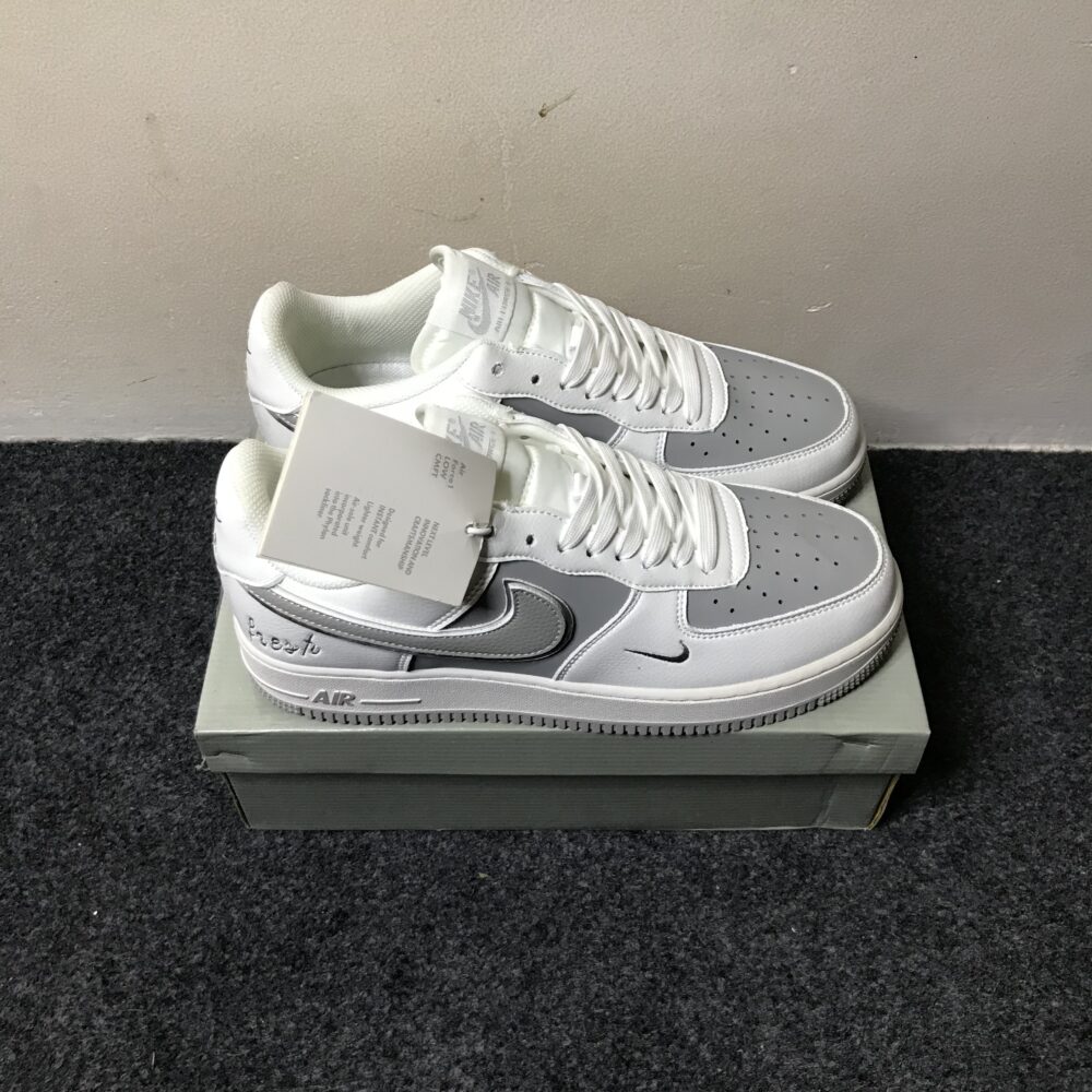 Nike Air Force 1 White & Grey