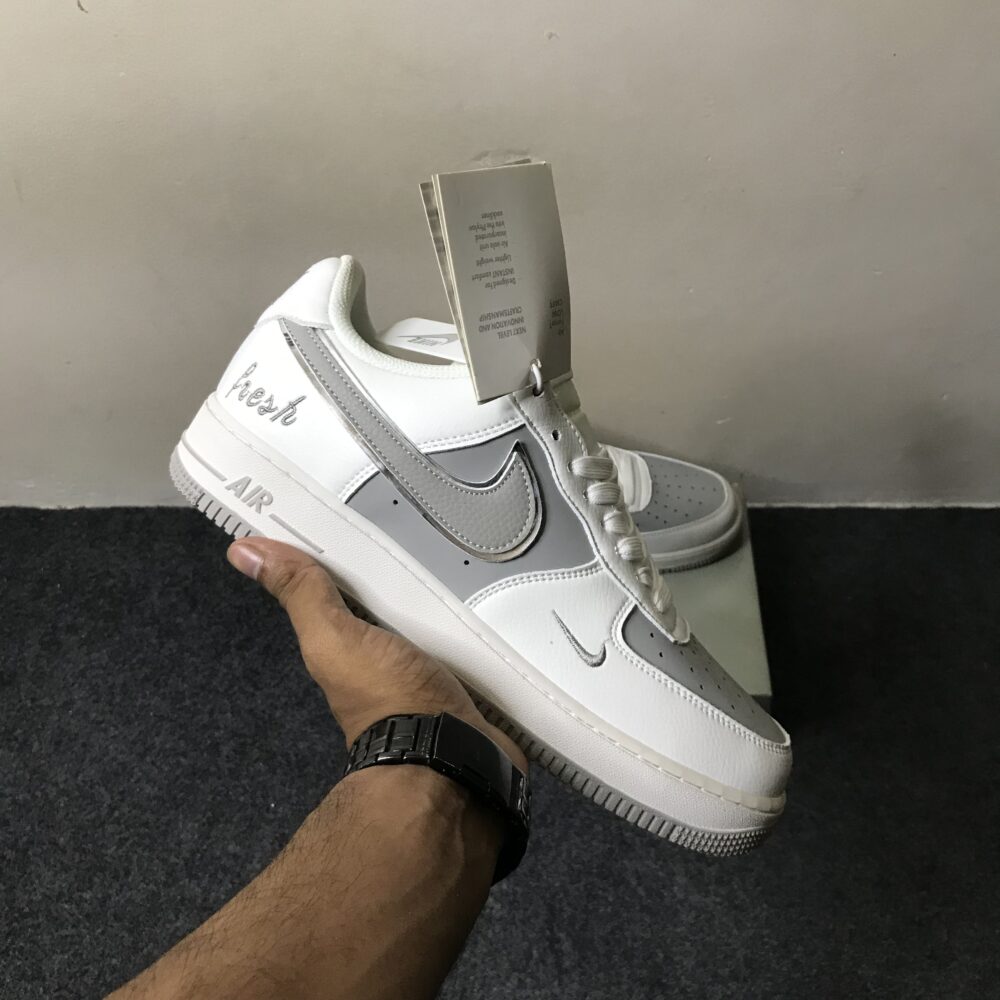 Nike Air Force 1 White & Grey